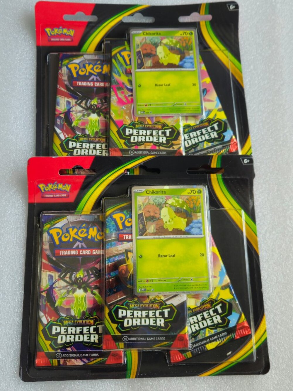 Pokemon Cards TCG Perfect Order booster blisters lot of 2